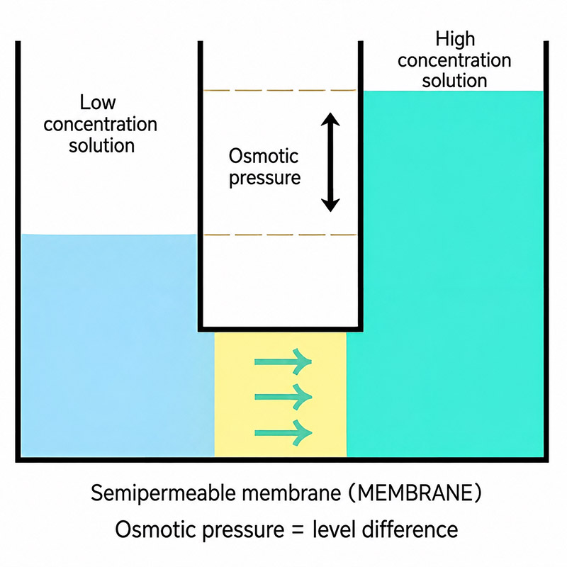 Osmosis Principle Diagram